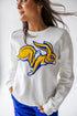 SD State Mascot Chenille Comfort Crew